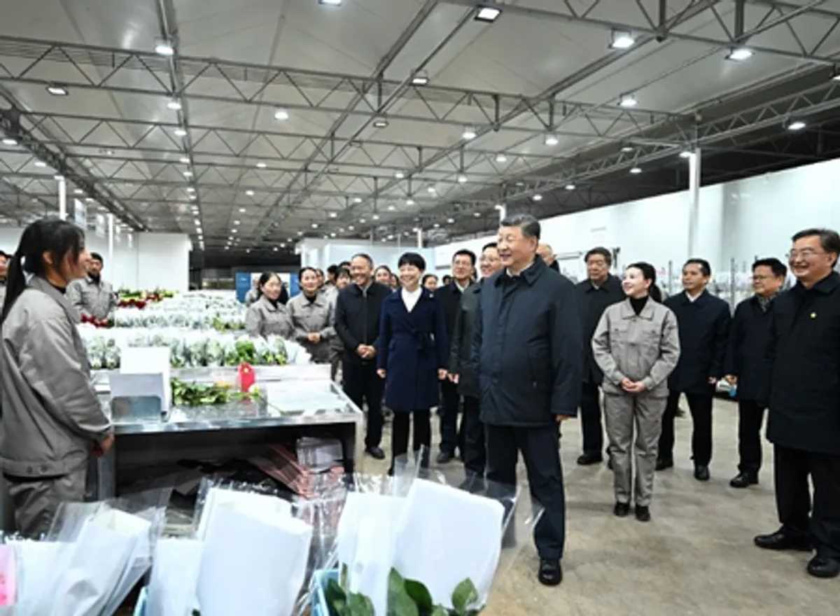 शी चिनफिंग ने युन्नान के विकास की नई स्थिति रचने पर बल दिया